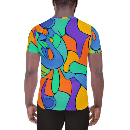 Men's Athletic T-Shirt - Archipenko Dream