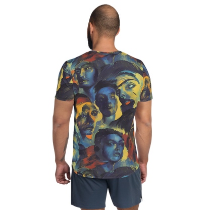 Men's Athletic T-Shirt - Vivid Visage