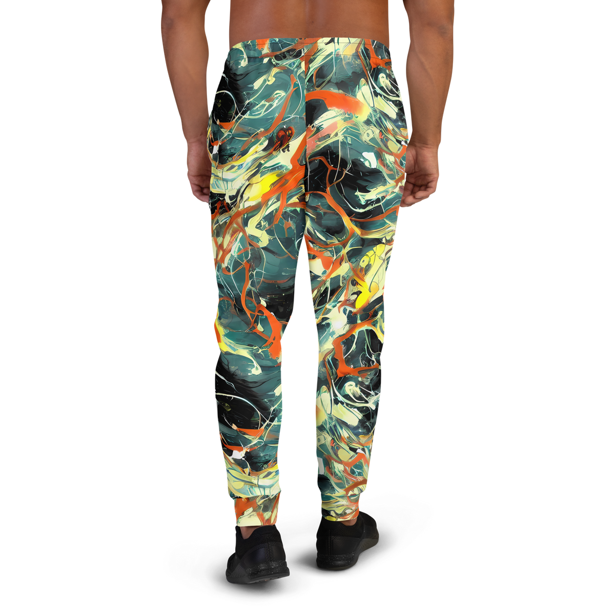 Men’s Joggers - Fluid Firestorm