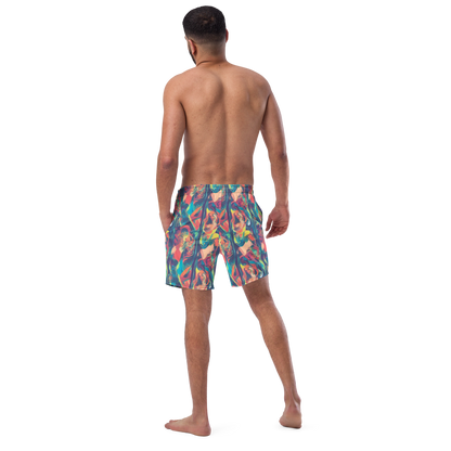 Swim Trunks - Neon Aurora