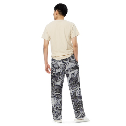 Wide-Leg Pants - Mashburn Swirls