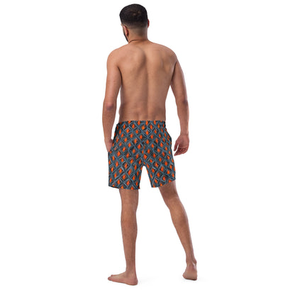 Swim Trunks - Ember Entwined