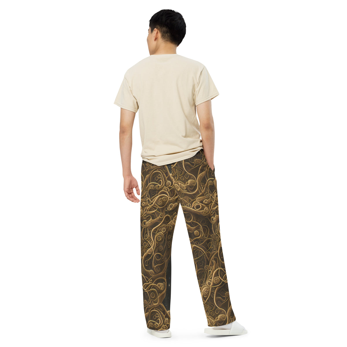 Wide-Leg Pants - Gilded Reverie