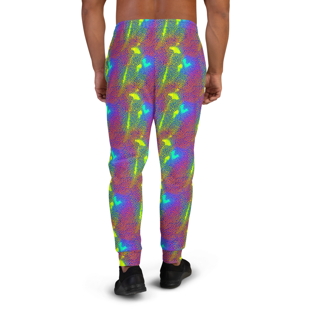 Men’s Joggers - Prismatic Web
