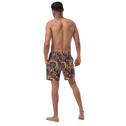Swim Trunks - Cosmic Collage