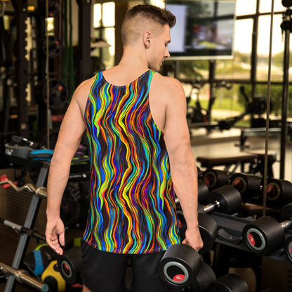 Men's Tank Top - Celestial Waves