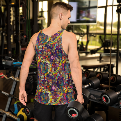 Men's Tank Top - Cosmic Collage