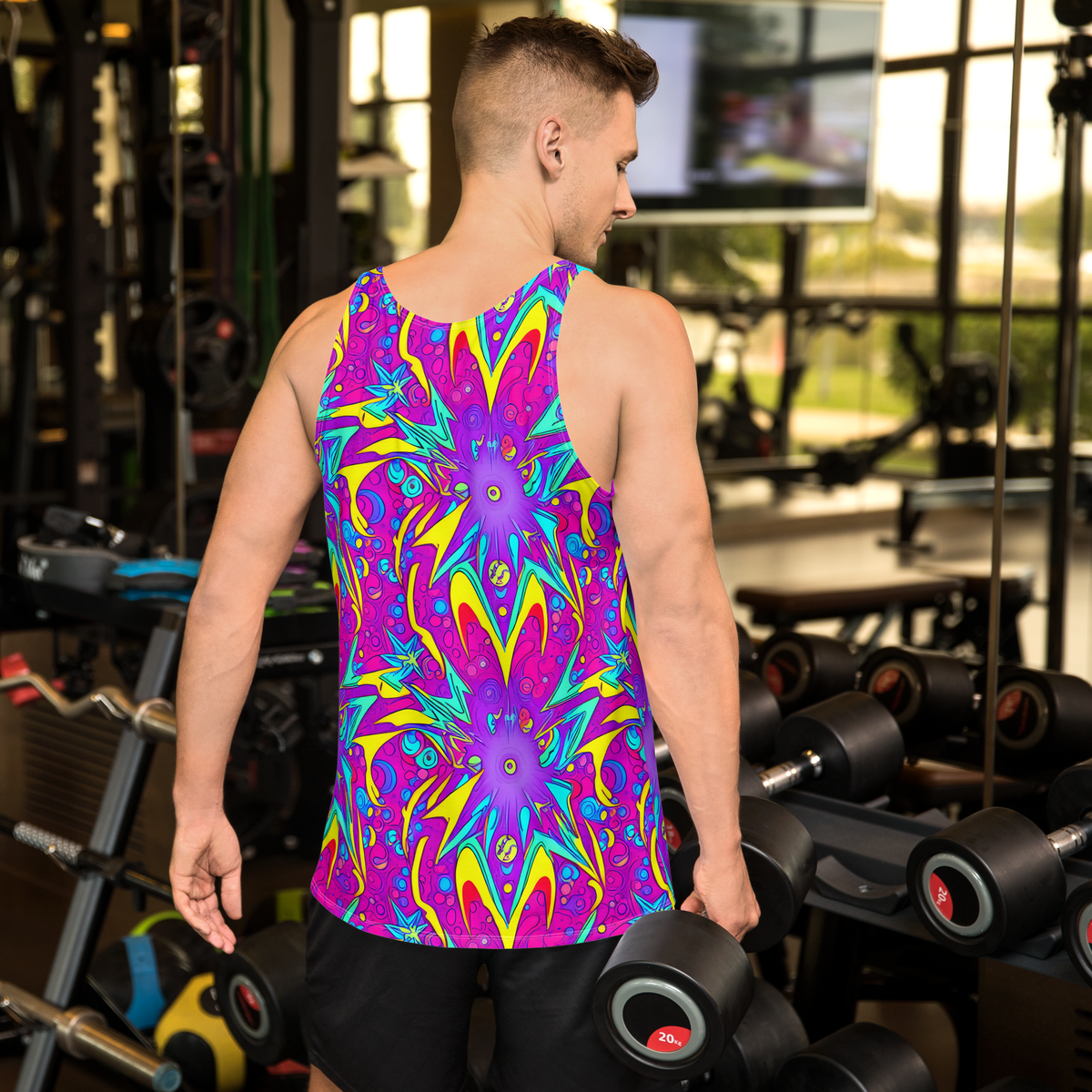 Men's Tank Top - Nebula Radiance