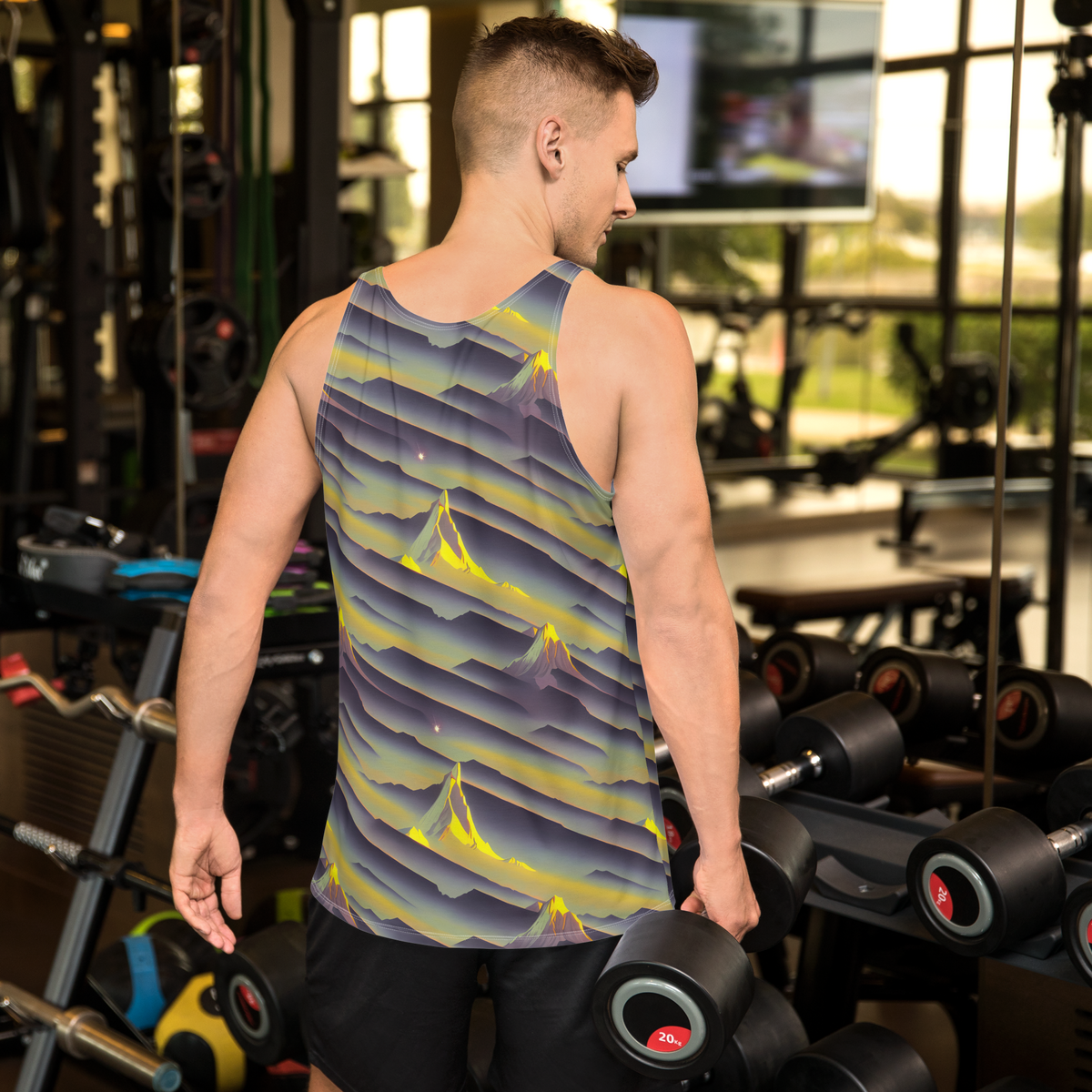 Men's Tank Top - Surreal Summit
