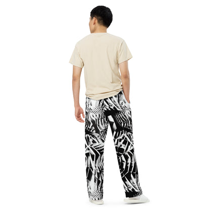 Wide-Leg Pants - Illusion Vortex