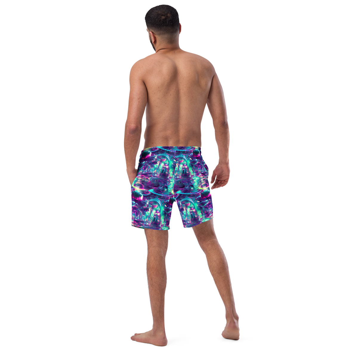 Swim Trunks - Synthwave Surge