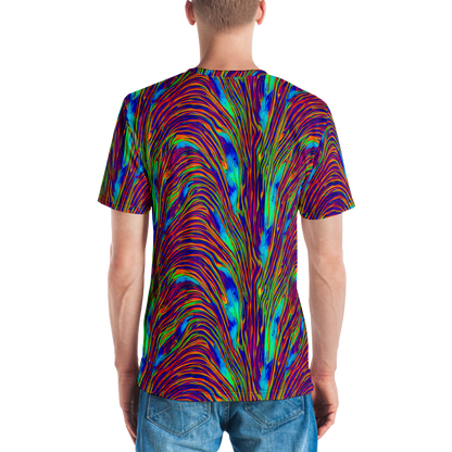 Men's Crew Neck T-Shirt - Lux Waves
