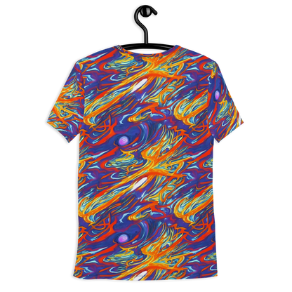 Men's Athletic T-Shirt - Galactic Ember