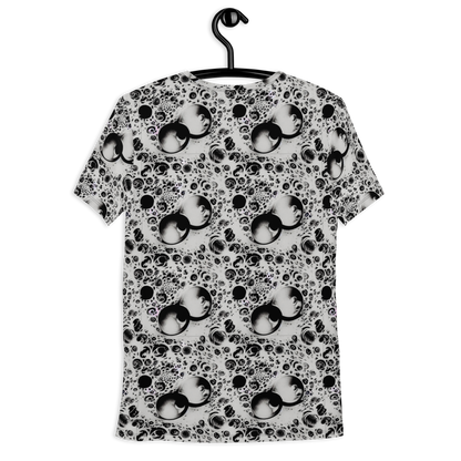 Men's Athletic T-Shirt - Crater Swirl