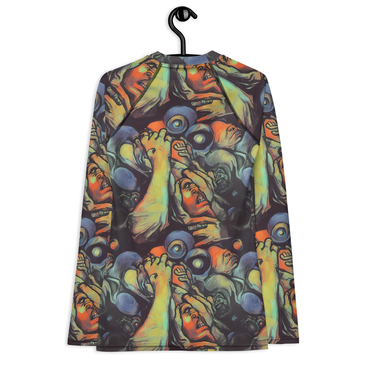 Women's Rash Guard - Cosmic Scream