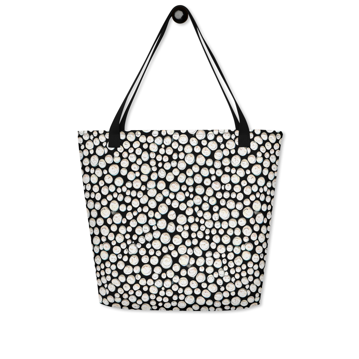 Large Tote Bag w/ Pocket - Celestial Whimsy