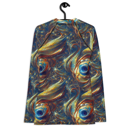 Women's Rash Guard - Celestial Vortex