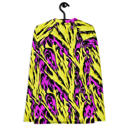 Women's Rash Guard - Neon Savanna