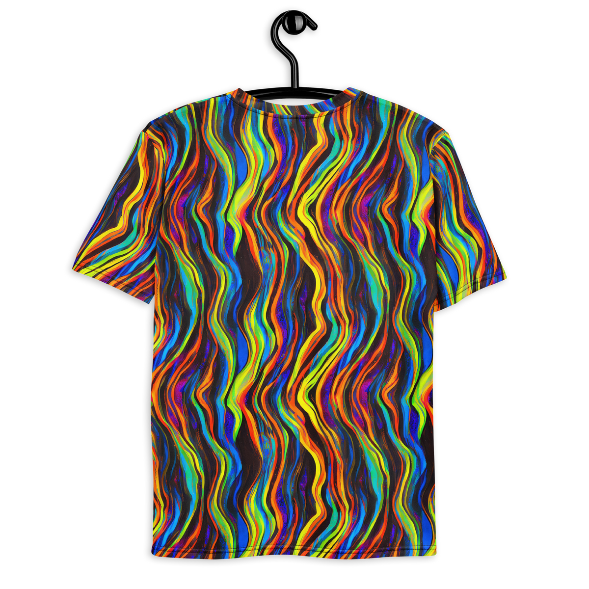 Men's Crew Neck T-Shirt - Celestial Waves