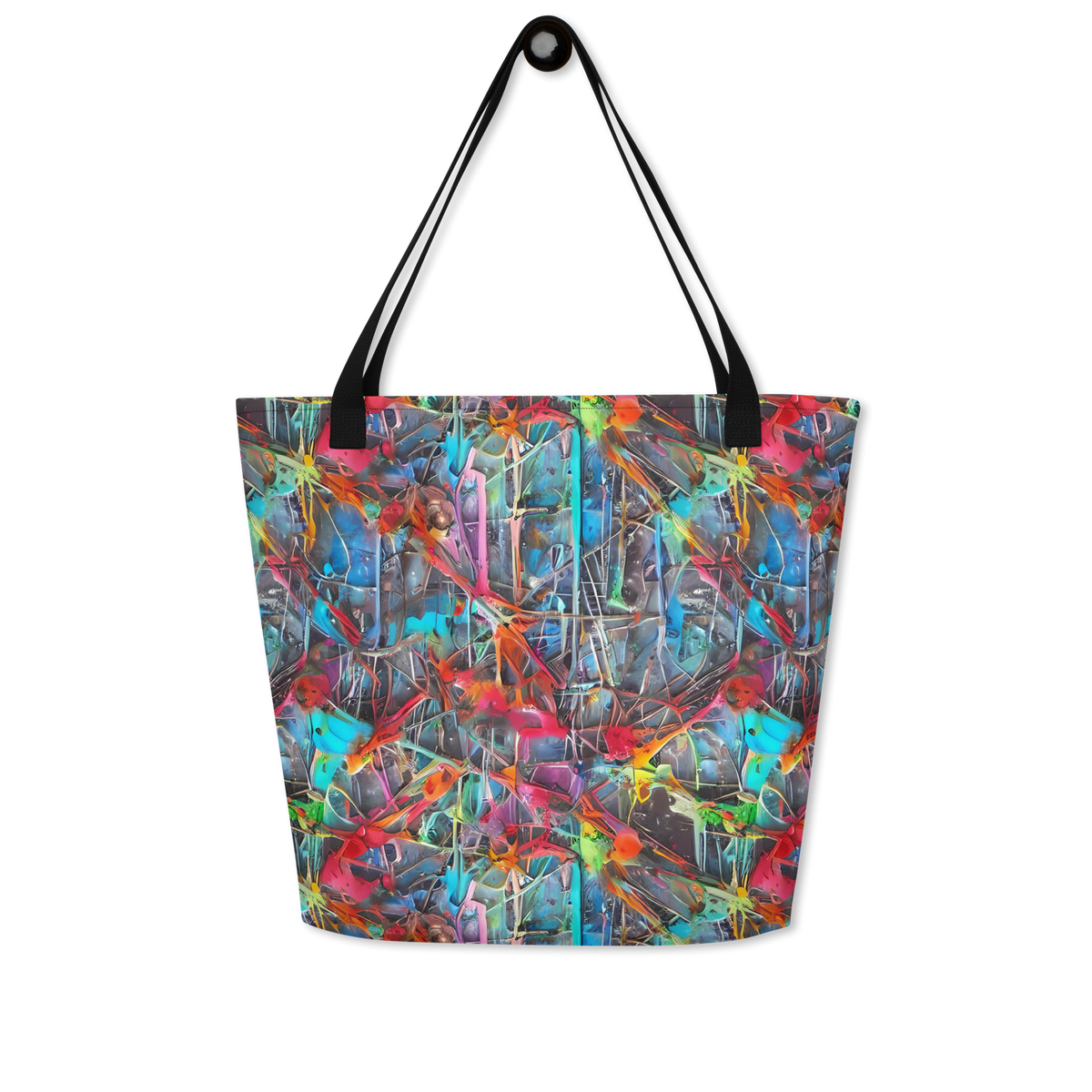 Large Tote Bag w/ Pocket - Junkyard Jewel