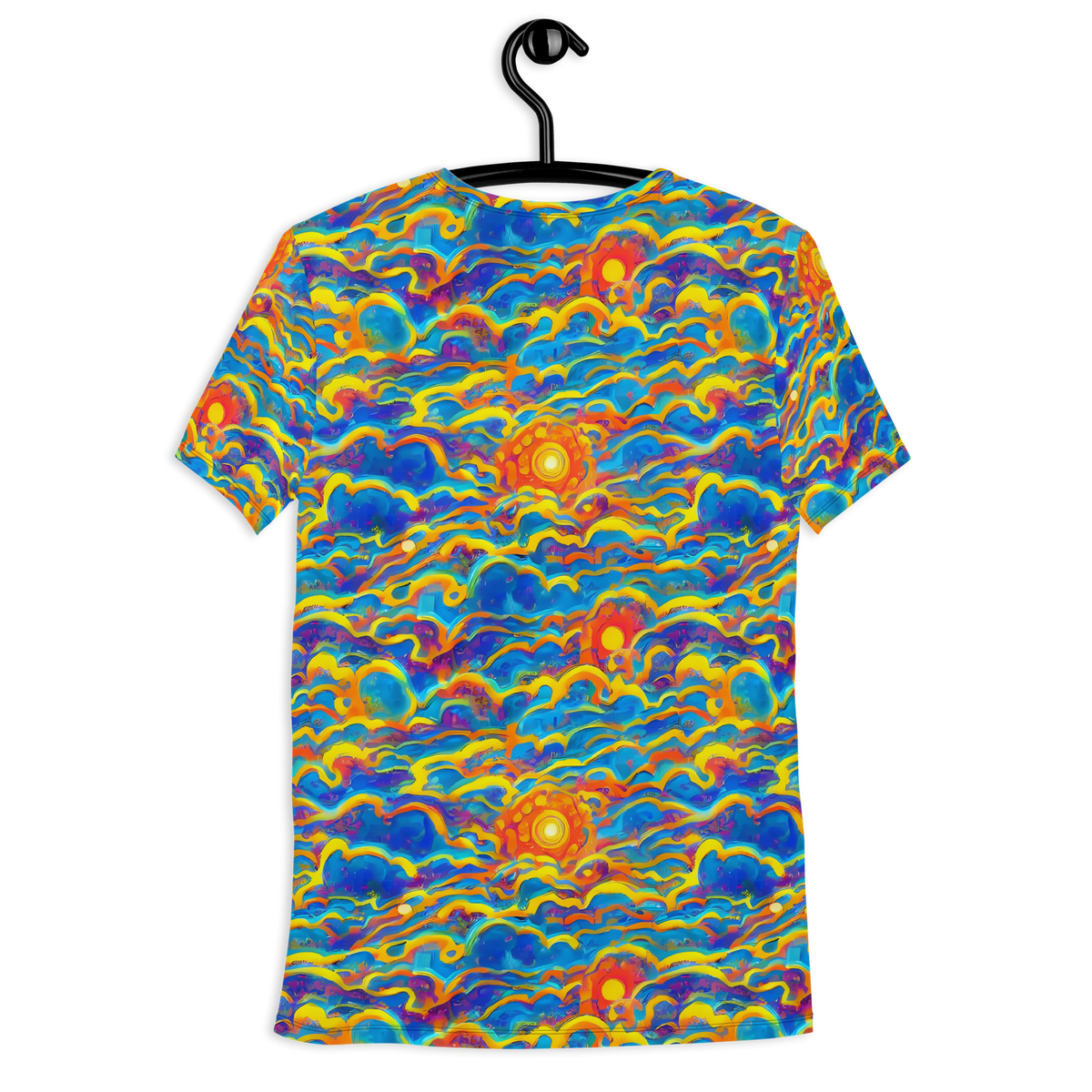 Men's Athletic T-Shirt - Chroma Ripple