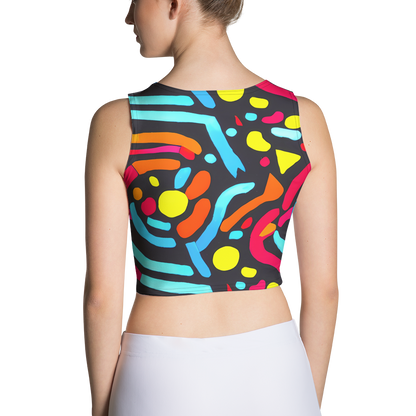 Crop Top - Midnight Stream