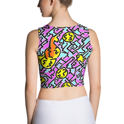Crop Top - Punk Doodles