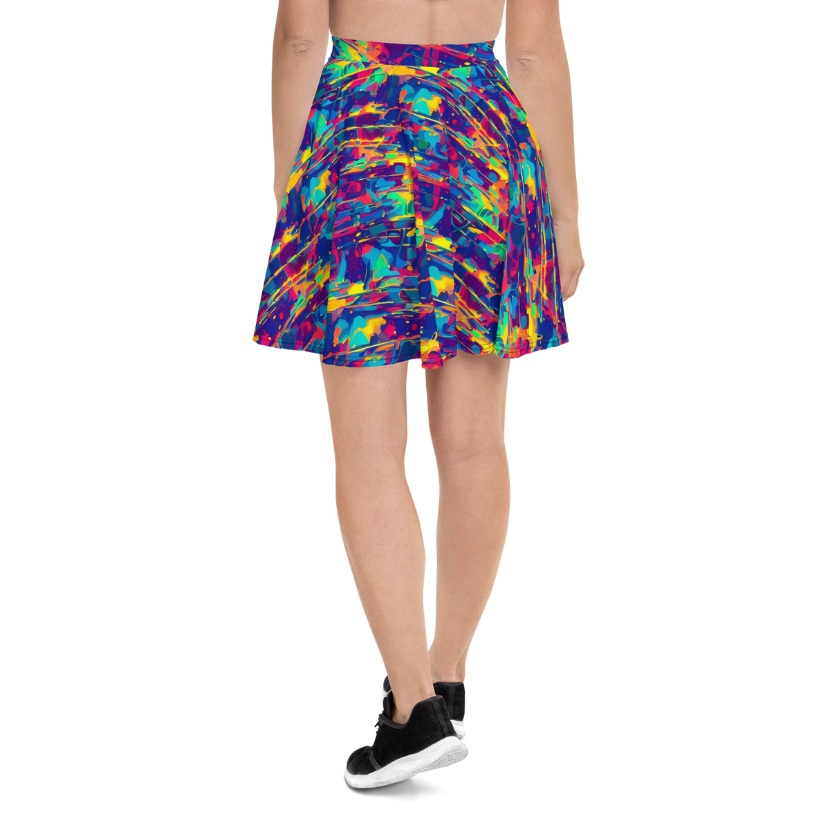 Skater Skirt - Spectrum Streaks