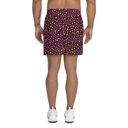Men's Athletic Shorts - Cosmic Dotscape
