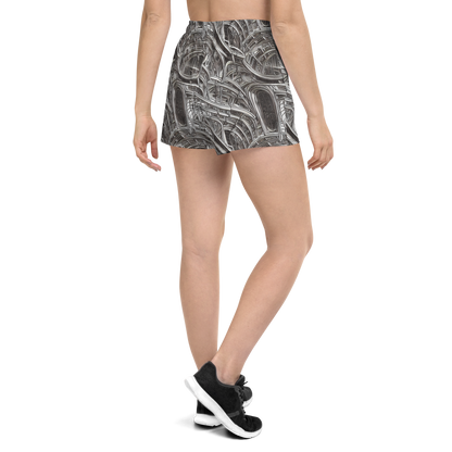 Women’s Athletic Shorts - Piranesi's Dream
