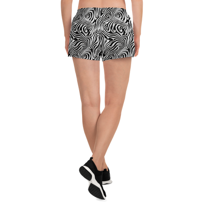 Women’s Athletic Shorts - Warped Cosmos