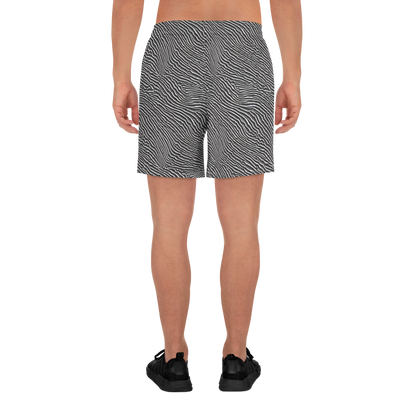 Men's Athletic Shorts - Hypnotic Waves