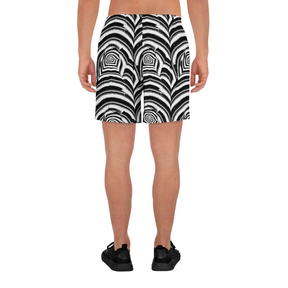 Men's Athletic Shorts - Dupain Swirl