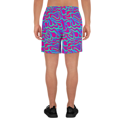 Men's Athletic Shorts - Aquatic Ember