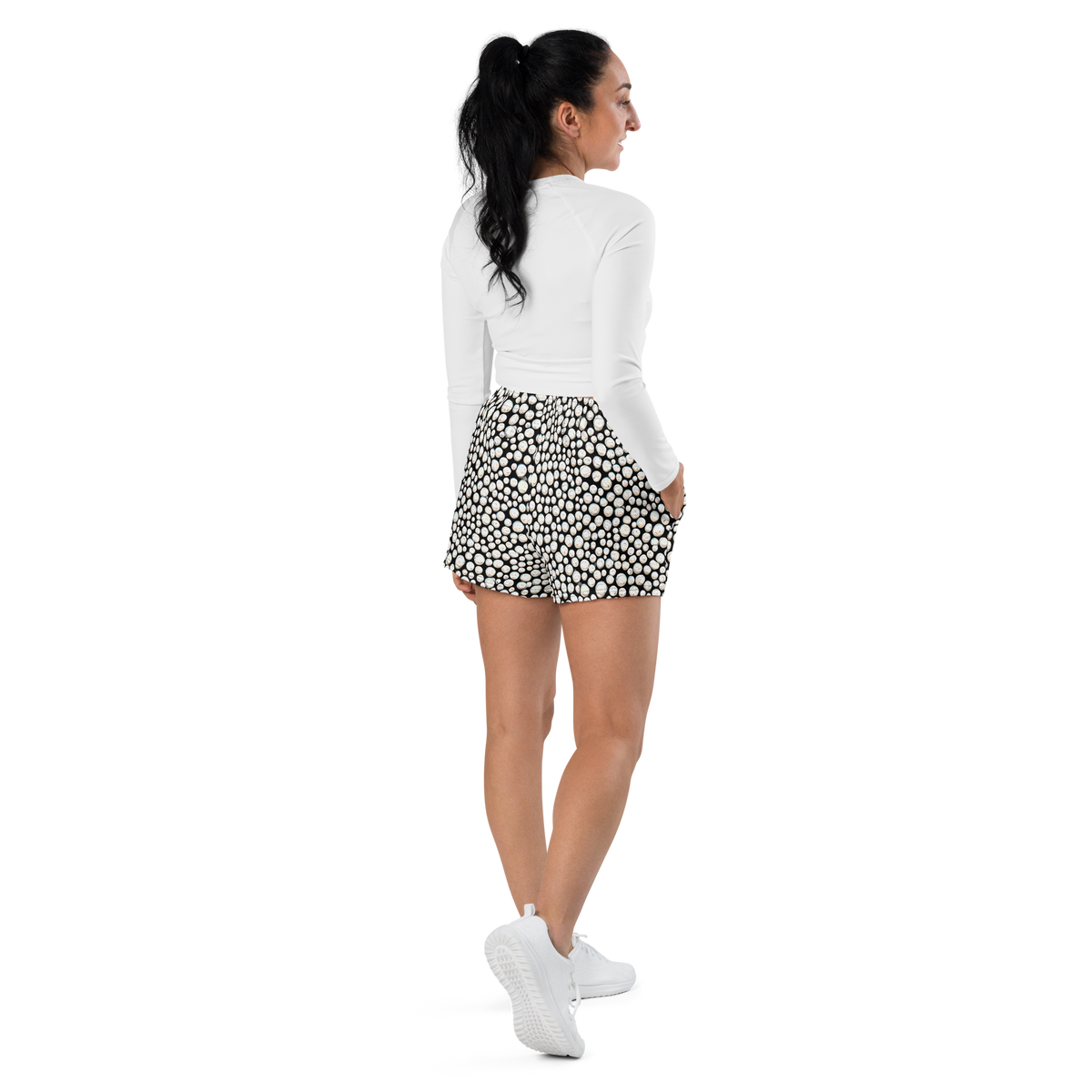 Women’s Athletic Shorts - Celestial Whimsy