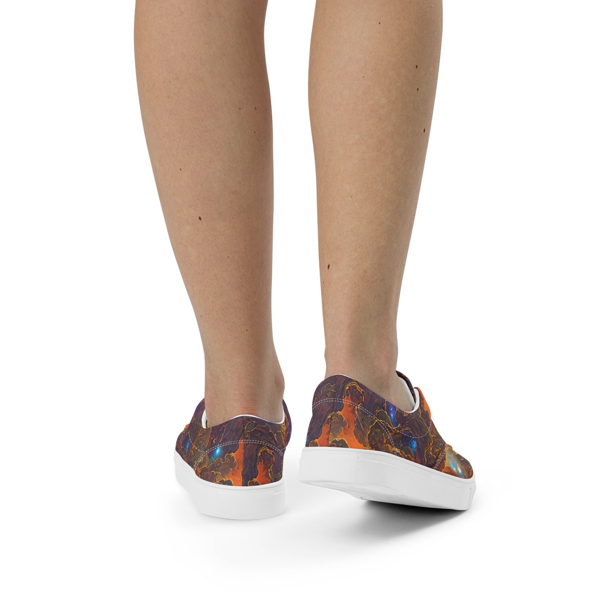 Women's Lace-Up Canvas Shoes - Pozzo Vortex