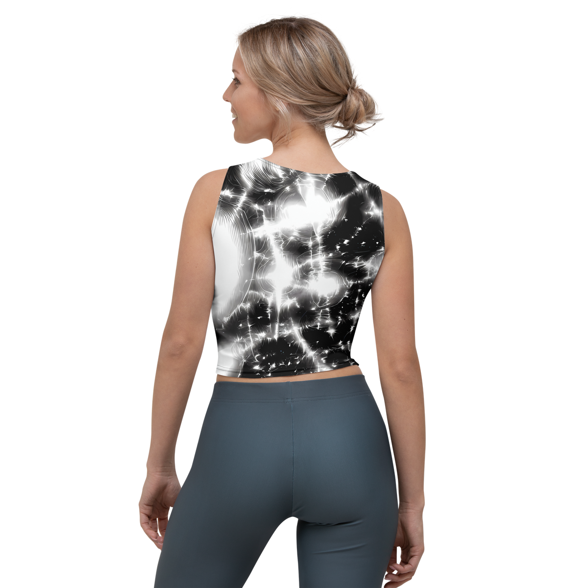 Crop Top - Electric Nightfall