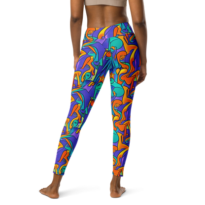 Yoga Leggings - Surreal Movements