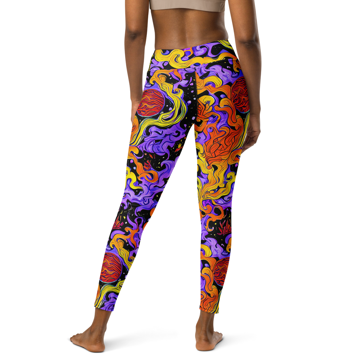 Yoga Leggings - Bosschaert Swirl