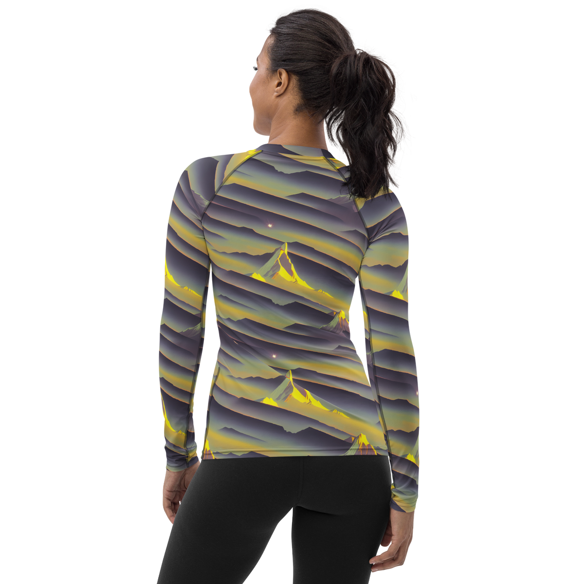 Women's Rash Guard - Surreal Summit
