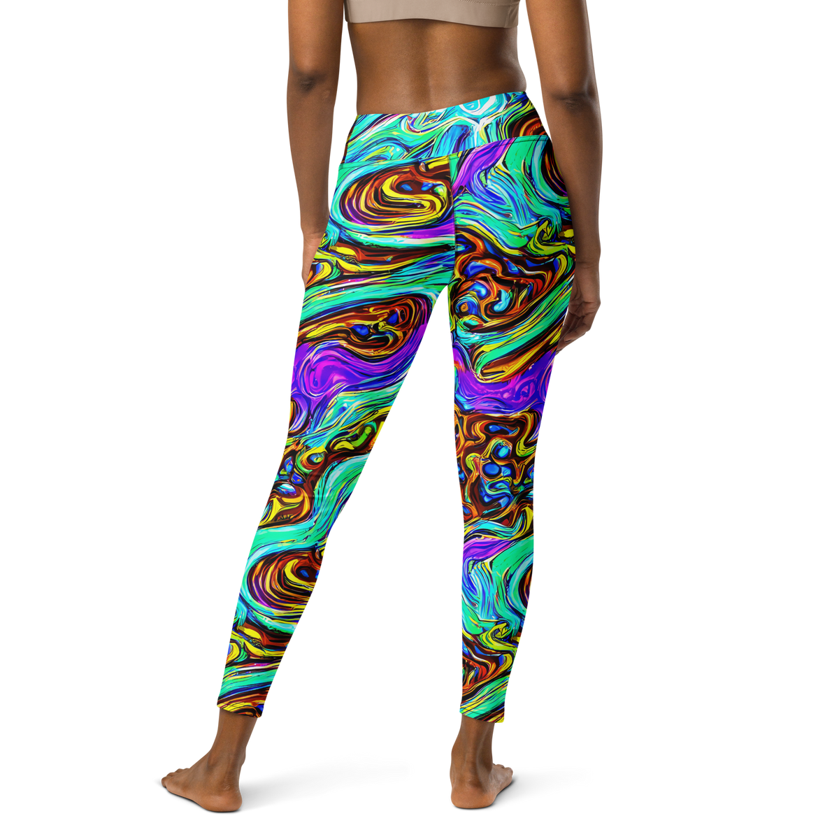 Yoga Leggings - Mystic Iridescence