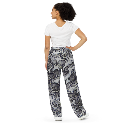 Wide-Leg Pants - Mashburn Swirls