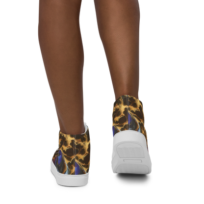 Women's High Top Canvas Shoes - Vortex Virtue