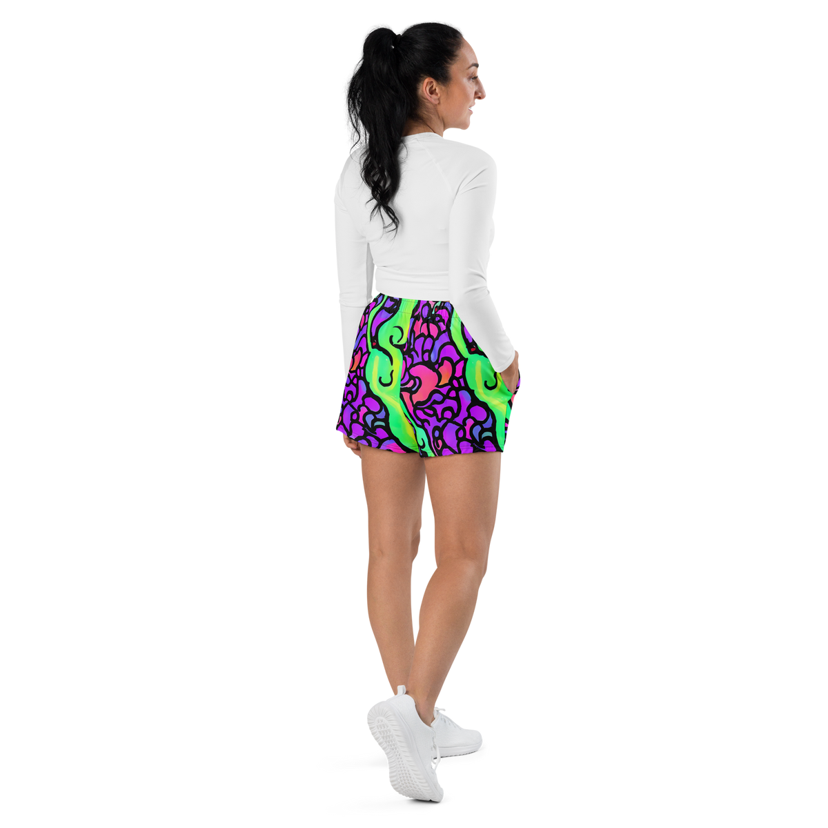 Women’s Athletic Shorts - Kent's Crescendo