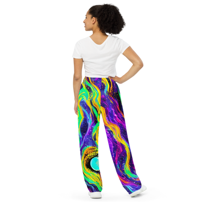 Wide-Leg Pants - Jackson Swirl