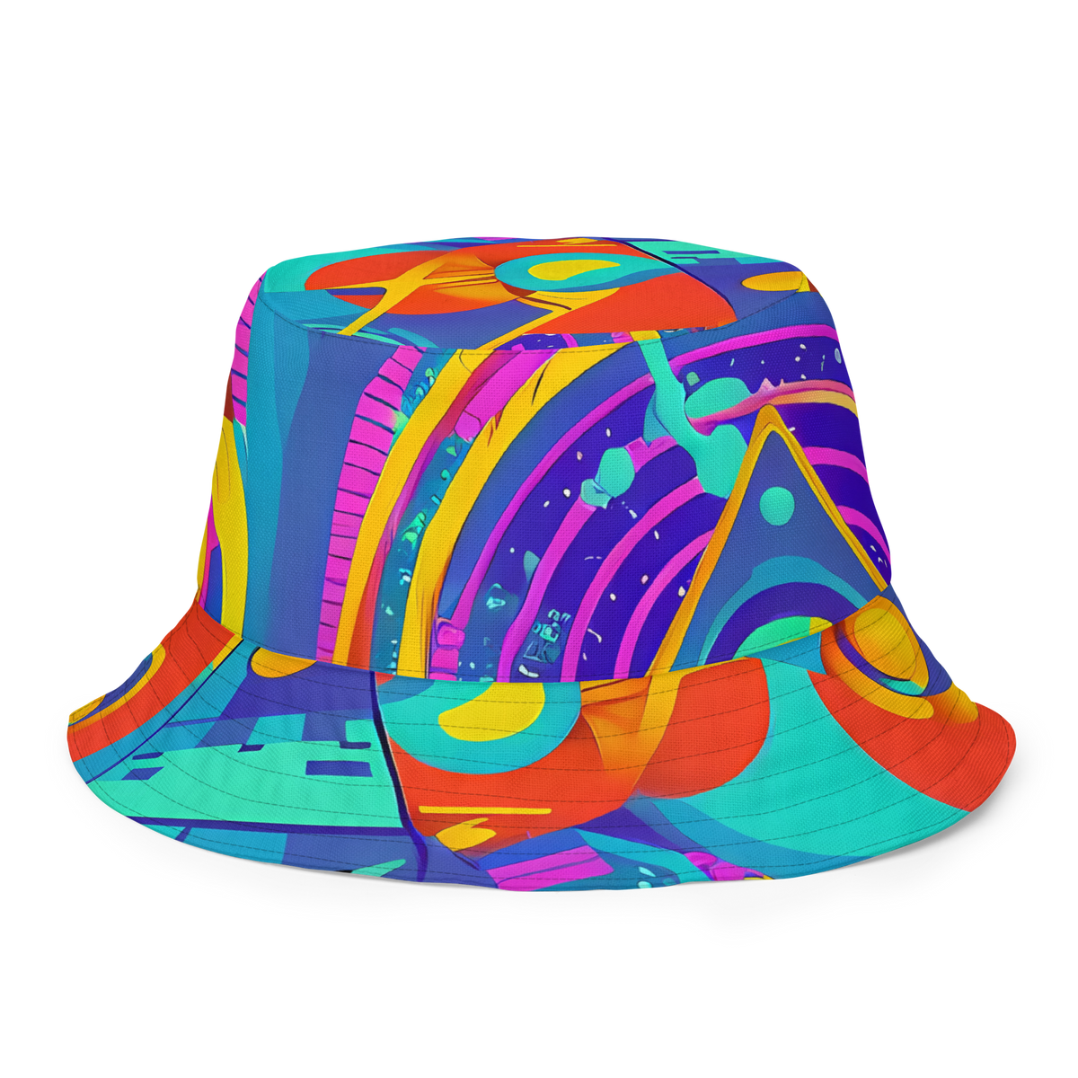 Reversible Bucket Hat - Blast of Color