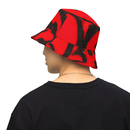 Reversible Bucket Hat - Scarlet Enigma