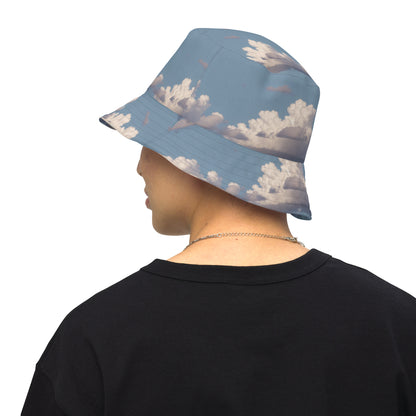Reversible Bucket Hat - Celestial Cotton