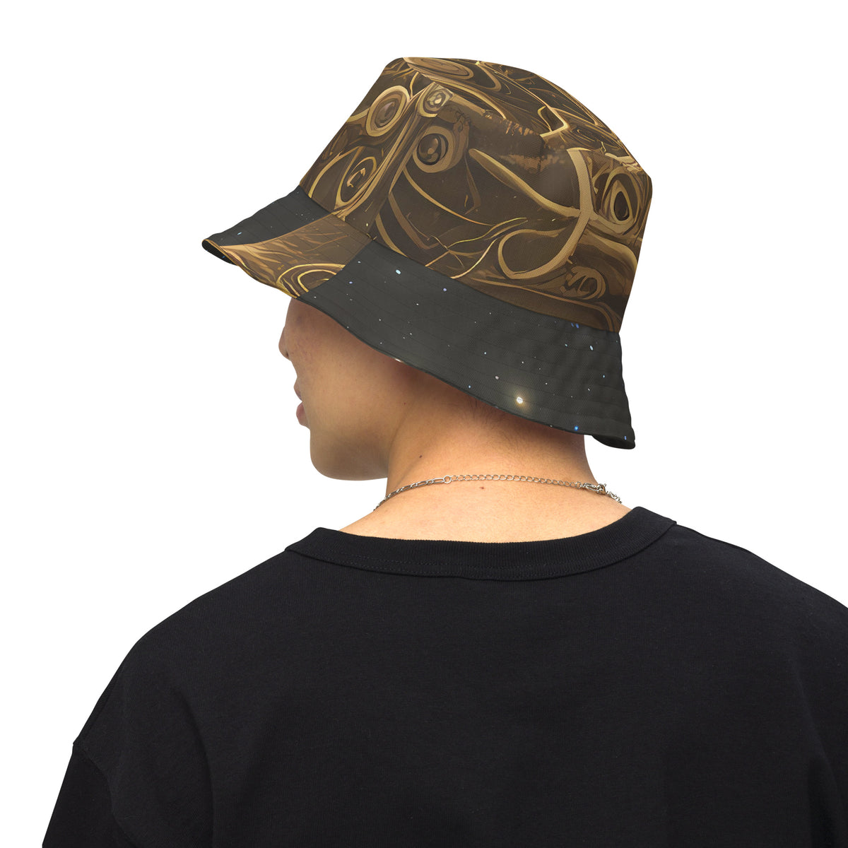 Reversible Bucket Hat - Gilded Reverie