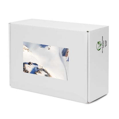 Women's High Top Canvas Shoes - Snowlit Peaks